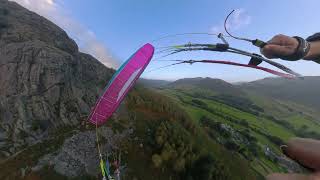 “Some Daft Prat with a Handkerchief” 😂 A Nil Wind Forward Launch from Harrison Stickle [upl. by Laurance]