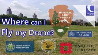 Where Can You Fly Your Drone THIS VIDEO IS OUT OF DATE  NEW RULES APPLY from Jan 2021 [upl. by Yrakaz]