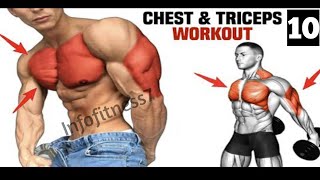 Chest And Triceps Workout [upl. by Naihs]