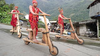 Riding Handmade Scooters in Philippines [upl. by Kate753]