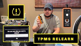 How To Reprogram Tire Pressure Sensors on 20072020 Chevy Silverado [upl. by Goles324]