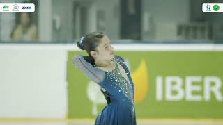 Programa largo de Nora Melguizo en la final de la Liga Iberdrola de Patinaje sobre hielo 2024 [upl. by Daffodil]