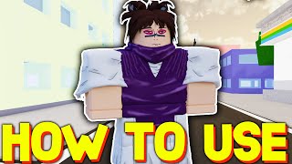 HOW TO USE CHOSO in JUJUTSU SHENANIGANS ROBLOX [upl. by Dorison]