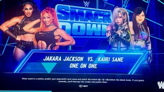 Jakara Jackson Vs Kairi Sane [upl. by Evan]