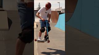 OUCH Scooter To The Ankle scooterstunts skatepark [upl. by Regor]