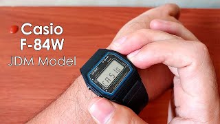 Casio F84W JDM model  Unboxing and Specs  F84W vs F91W Comparison [upl. by Bouzoun]