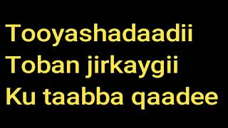 Axmed Mooge  Hestii  Rag bay isku Toogtay Original Version Qarami Xul ah With Lyrics  Mudug boy [upl. by Eimmot]