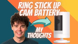 Ring Stick Up Cam Battery HD security camera Review [upl. by Friedrich]