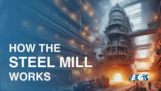 STEEL MILLS How Do They Work and What Is Steel Production [upl. by Rimma282]