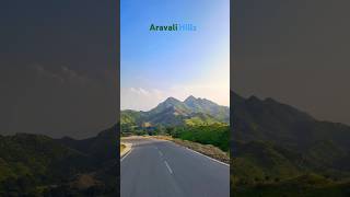 Aravali Hills With Beautiful View 🩵 arijitsingh music aravali aravalihills kumbhalgarh [upl. by Junius]