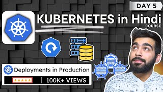 Day 5  Labels Selectors ReplicaSets Deployments Production Strategies [upl. by Atalanti596]