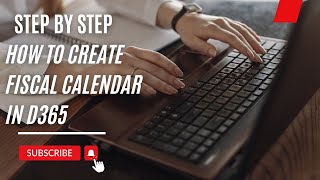 Step by step how to create fiscal calendar in dynamics 365 finance [upl. by Lin622]