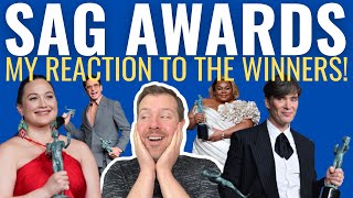 SAG Awards Reaction Video 2024 [upl. by Anaiv]