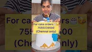 🙄Odambu thani kaal thani🥲ll How to order❓ chennai shorts trending cake food brownie [upl. by Aronle]