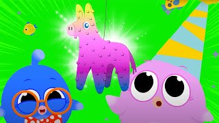 Pinata Song 🎶 All La Cucaracha Songs  Funny Songs with Giligilis  Kids and Family Party Time [upl. by Sihonn]