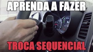 Câmbio automático sequencial aprenda a usar [upl. by Assennav]