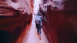 Grand StaircaseEscalante hiking slot canyons [upl. by Elish874]