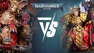 Adeptus Custodes Vs World Eaters Warhammer 40k 10th Edition Live 2000pts Battle Report [upl. by Siekram]