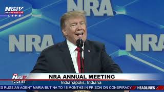 NRA CONVENTION President Trump FULL Speech [upl. by Maddeu]