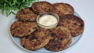 hamburger di melanzane niente carne ma è meglio della carne 😋 senza forno e senza friggere [upl. by Araik]