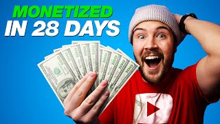 The Fastest Way to Get MONETIZED on YouTube How I Did It [upl. by Naeroled20]