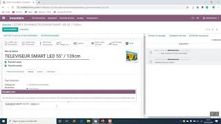 Gestion de stock ERP ODOO [upl. by Mot]