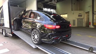 BRABUS GLE 850 60 Biturbo Coupe  Cold Start amp REVS [upl. by Glennis419]