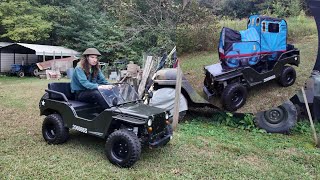 Testing out a used Massimo Mini Jeep [upl. by Irabaj]