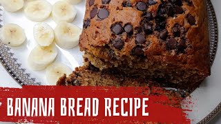 Professional Banana Bread Recipe Moist soft Tasty How to Make Banana Bread😋 [upl. by Jann]