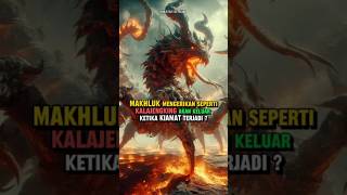 Makhluk mengerikan yang keluar ketika kiamat  kisahislami ytshorts [upl. by Muir]