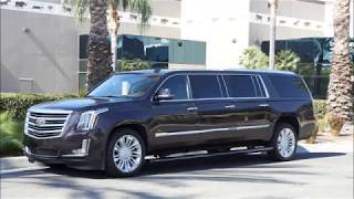 2017 Cadillac Escalade Platinum Edition Six Door Limo Limousine by Quality Coachworks [upl. by Ardnahsal974]