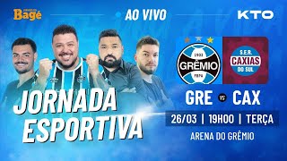 AO VIVOJORNADA DO BAGÉGRÊMIO X CAXIAS DIRETO DA ARENA [upl. by Puri]