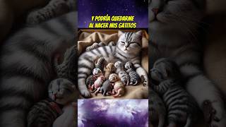 La gatita mamá 🐈 shortsviral babyanimal cat kitten gatos gatitos babycat babypet catbaby [upl. by Nabetse]