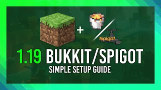 Set up a 119 SpigotBukkit Minecraft Server  High Performance  119 [upl. by Ortensia914]