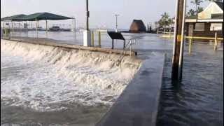 Tsunami reaches Kona Hawaii [upl. by Mosley]