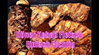 Döner Fleisch Selber Machen [upl. by Eonak]