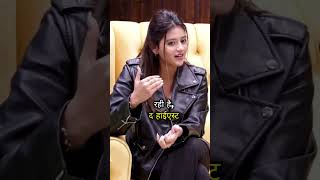 Anjali arora interview shubhankar mishramunawar faruquibigg boss 17shortsfeed shorts biggboss [upl. by Anastatius]