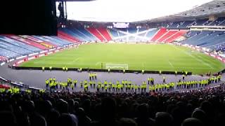 England fans in Glasgow ScotlandEngland 2017 [upl. by Atilamrac]