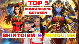 Top 5 Differences amp Similarities Between Shintoism and Hinduism [upl. by Bak355]