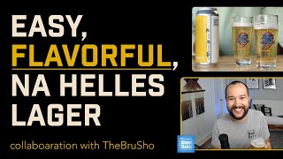 EASY NonAlcoholic Helles Lager with TheBruSho  Make NA Beer  Brewtools B40  EP54 [upl. by Schreibman]