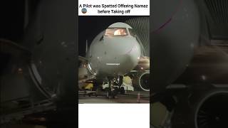 Pilot spotted offering Prayer before Takeoff shorts viral youtubeshorts [upl. by Notterb]