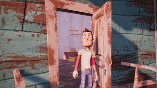 Hello Neighbor Full GAME Longplay Playthrough Gameplay All ways to escape  out of map  Secrets [upl. by Ilrebma]