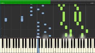 Thomas Bergersen  Empire of Angels Synthesia  Piano CoverTutorial [upl. by Ninnahc]