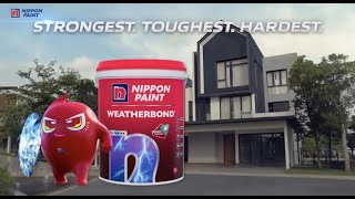 Nippon Paint Weatherbond  THE STRONGEST TOUGHEST HARDEST exterior paint [upl. by Schnabel98]