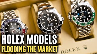 Rolex Models Flooding The Market  Authorized Dealer Alert [upl. by Tnahsin]