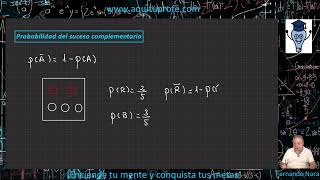 Probabilidad del suceso complementario [upl. by Lyons394]