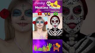 HOT Ciin vs Camila Pudim  Make up Mexicana  Trang Điểm Mexico  Besttrending2000 ciin viral [upl. by Hailahk]