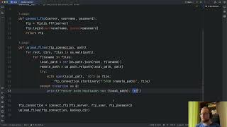 Automatisiertes Dateisystem Backup via FTP mit Python [upl. by Pare]
