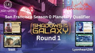 San Francisco Planetary Qualifier  with commentary round 1 Star Wars Unlimited Gameplay [upl. by Narcis269]