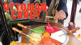 Ottoman Candy In Istanbul  Spiral Candy aka MACUN  Osmanlı Macunu  Slime Hype [upl. by Nacim743]